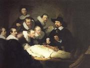 Anatomy Lesson of Dr. Du Pu Rembrandt